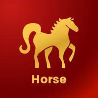 Horse animal zodiac sign
