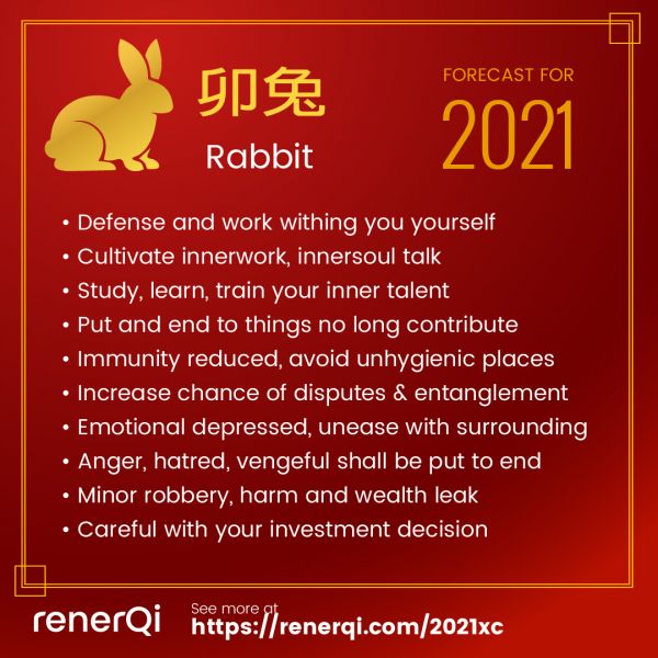 Rabbit sign in 2021