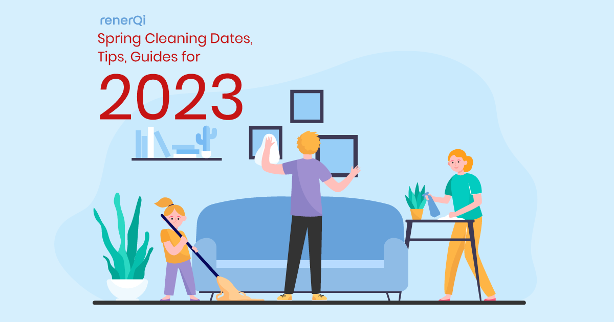 Spring Cleaning Checklist, Dates and Guides for 2023
