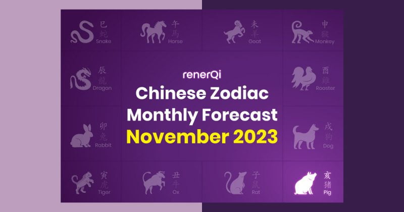 Monthly zodiac forecast for November 2023