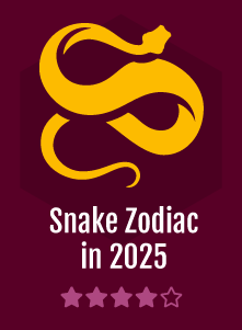 Chinese Snake zodiac in 2025