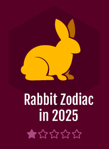 Chinese Rabbit zodiac in 2025
