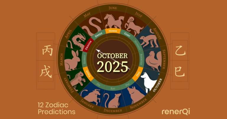 October Chinese October 2025 Chinese Zodiac Prediction & Guides - RenerQi