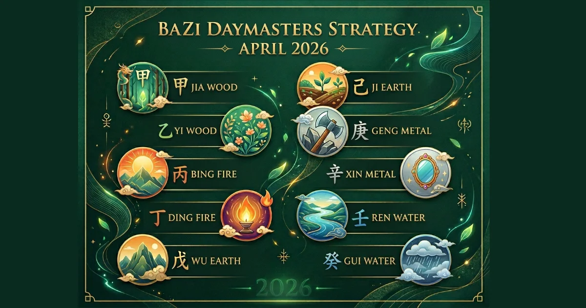Bazi Daymaster Strategy April 2026