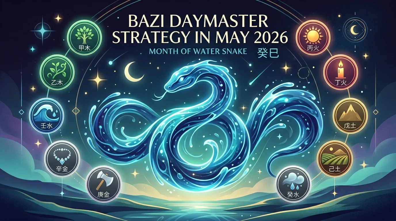 Bazi Daymaster Strategy in May 2026 Bazi Daymaster Strategy in May 2026